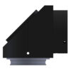 Right Angle Interface for Coaxial Illuminator. Converts Standard into RA Type