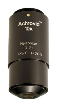 Achrovid 10x (0.21 NA) Nelsonian Objective